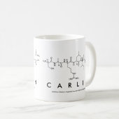 Carlin peptide name mug (Front Right)