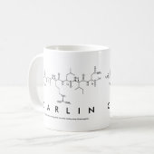 Carlin peptide name mug (Front Left)