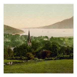 Carlingford Lough, Co. Down, N. Ireland scenery Poster