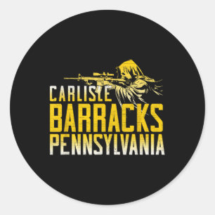 Carlisle Barracks Home Of The U.s. A.r.m.y War Col Classic Round Sticker