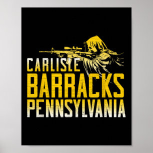 Carlisle Barracks Home Of The U.s. A.r.m.y War Col Poster