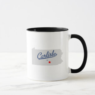 Carlisle Pennsylvania PA Shirt Mug