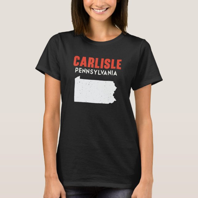 Carlisle Pennsylvania USA State America Travel T-Shirt (Front)
