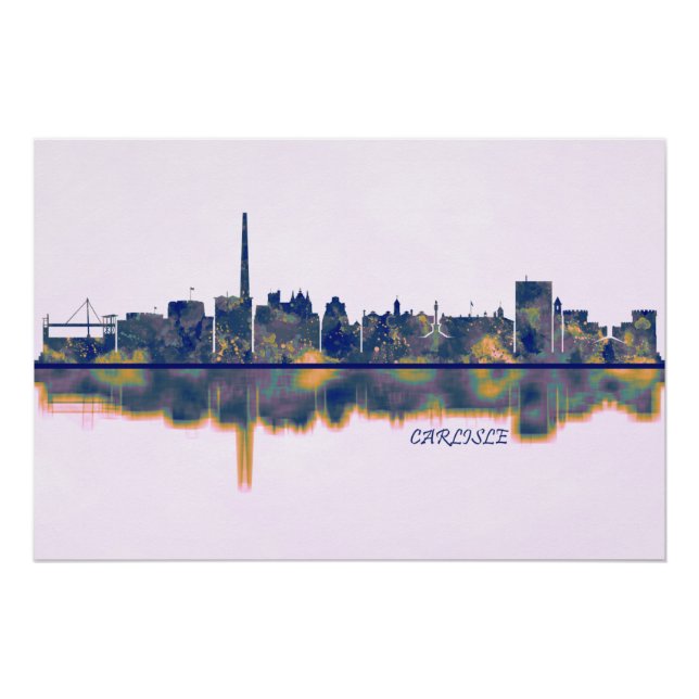 Carlisle Skyline Poster (Front)