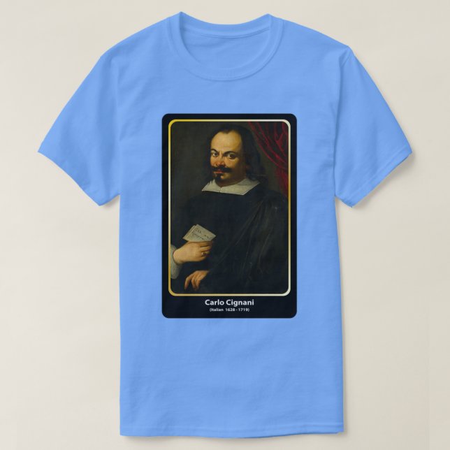 Carlo Cignani Italian 1628 1719 classical art T-Shirt (Design Front)