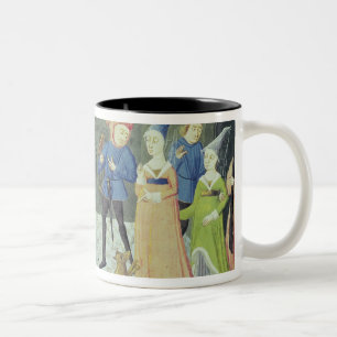Carlo Marsuppini illustration Two-Tone Coffee Mug