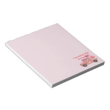 Carload of Valentine Love Notepad