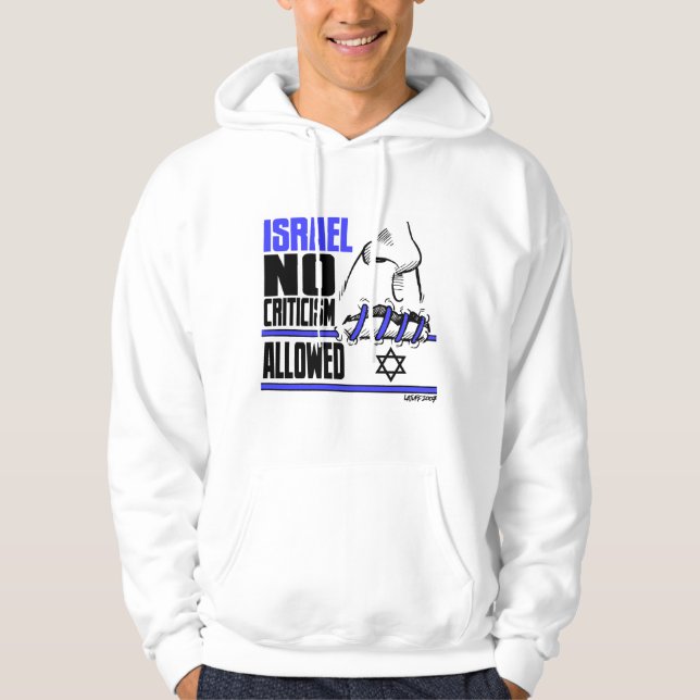 Carlos Latuff's No Criticism Allowed Sweatshirt (Front)