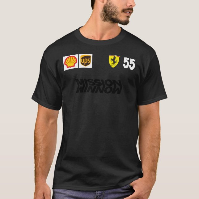 Carlos Sainz SF 2021 Team Wear  Classic T-Shirt (Front)