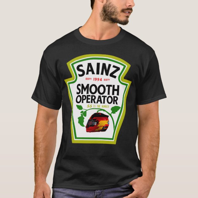 Carlos Sainz Smooth Operator 2023 T-Shirt (Front)