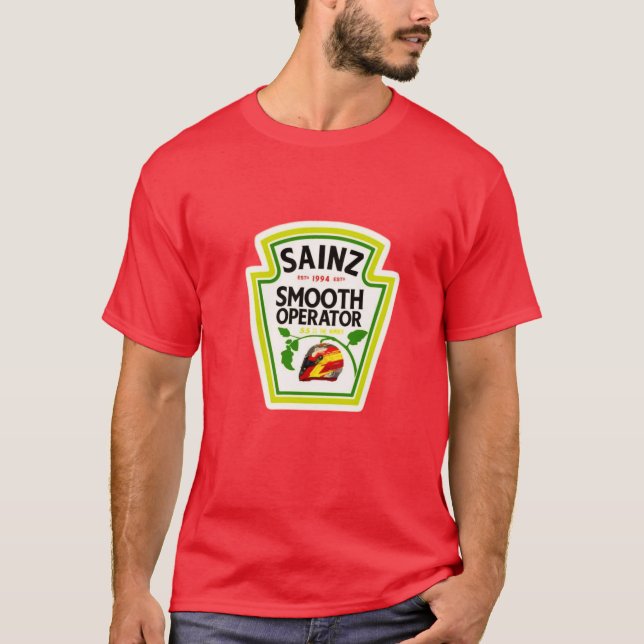 carlos sainz smooth operator T-Shirt (Front)