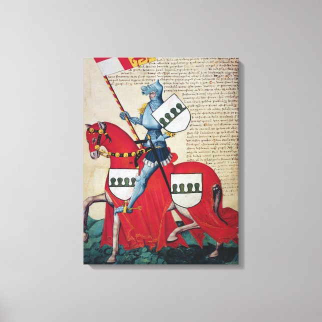 Carlotto Capodilista dei Transelgaldi Canvas Print (Front)