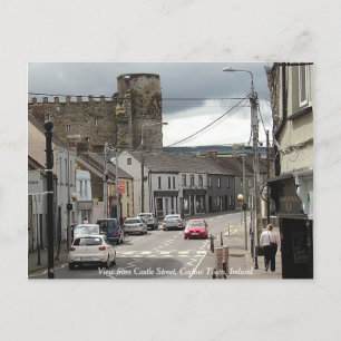 Carlow castle view from Castle Street, Carlow Postcard