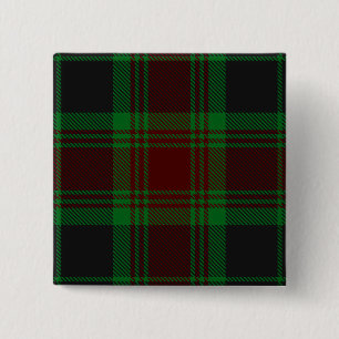 Carlow County Irish Tartan 15 Cm Square Badge