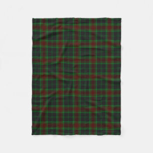 Carlow County Irish Tartan Fleece Blanket