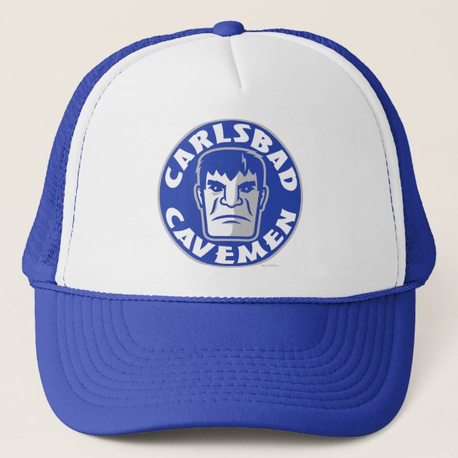 Carlsbad Cavemen Trucker Hat (Front)