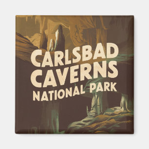 Carlsbad Caverns National Park Cave Magnet