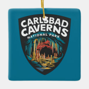 Carlsbad Caverns National Park Ceramic Ornament