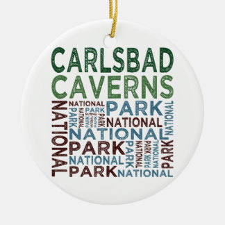 Carlsbad Caverns National Park Ceramic Tree Decoration