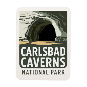 Carlsbad Caverns National Park Gift or Souvenir Magnet
