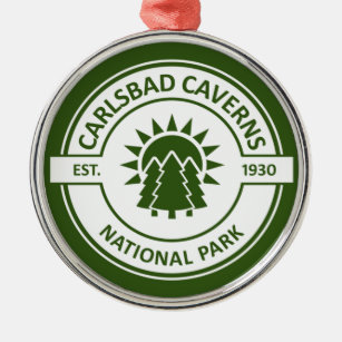 Carlsbad Caverns National Park Metal Tree Decoration