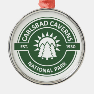 Carlsbad Caverns National Park Metal Tree Decoration
