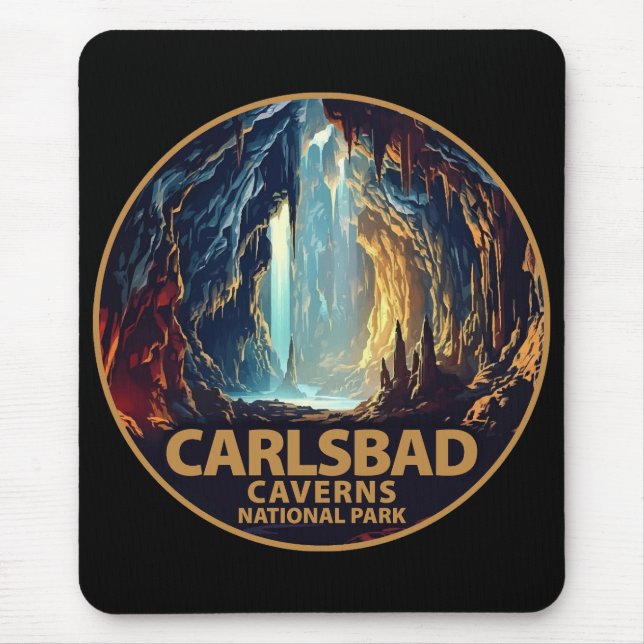 Carlsbad Caverns National Park Mouse Mat (Front)