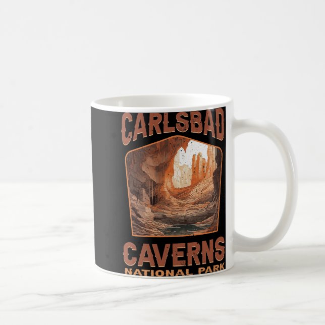 Carlsbad Caverns National Park New Mexico Nature H Coffee Mug (Right)