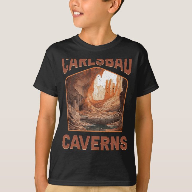 Carlsbad Caverns National Park New Mexico Nature H T-Shirt (Front)
