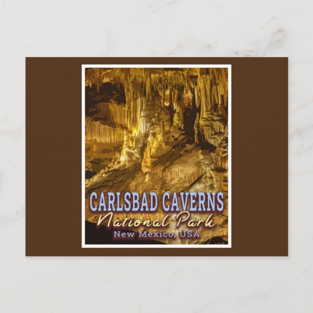 CARLSBAD CAVERNS NATIONAL PARK - NEW MEXICO POSTCARD (Front)