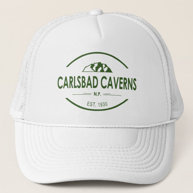 Carlsbad Caverns National Park Trucker Hat (Front)