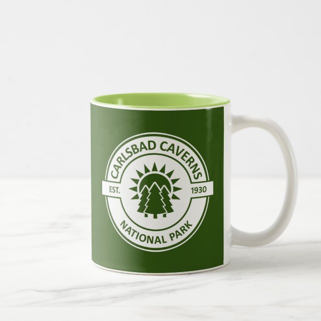 Carlsbad Caverns National Park Two-Tone Coffee Mug (Right)