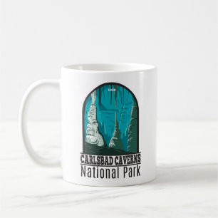 Carlsbad Caverns National Park Vintage Coffee Mug
