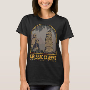 Carlsbad Caverns National Park Vintage Emblem T-Shirt