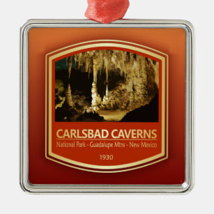 Carlsbad Caverns NP (PF1) Metal Tree Decoration