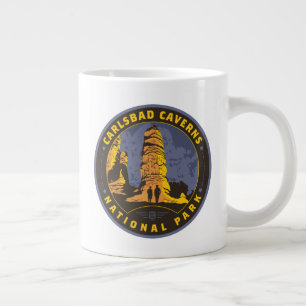 Carlsbad National Park Large Coffee Mug