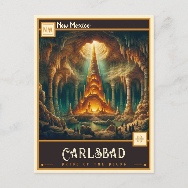 Carlsbad, New Mexico | Vintage Postcard (Front)