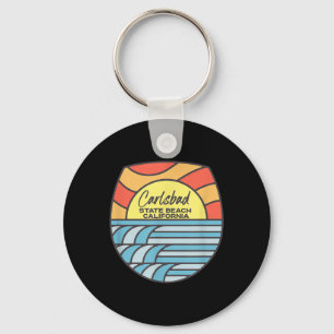 Carlsbad State Beach California Ca Beach Lover Sun Key Ring