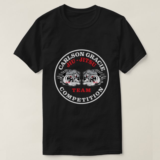Carlson Gracie Team Logo Competition Classic T-Shi T-Shirt (Design Front)