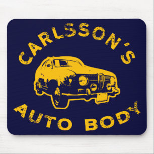 carlsson-auto-body_gold mouse mat