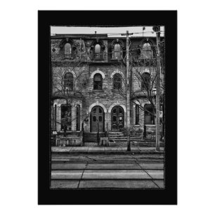 Carlton Street No 3 with Border Photo Print