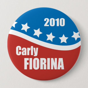 Carly Fiorina 2010 10 Cm Round Badge