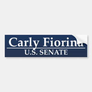 Carly Fiorina U.S. Senate Bumper Sticker