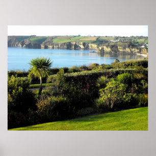 Carlyon Bay, Cornwall Poster