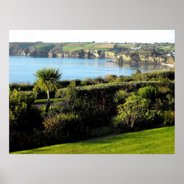 Carlyon Bay, Cornwall Poster (Front)