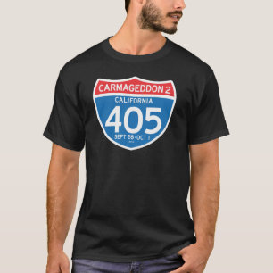 CARMAGEDDON 2 on the 405 (dark shirt) T-Shirt