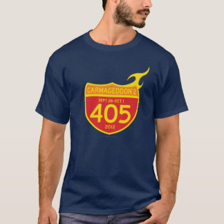 CARMAGEDDON 2 the 405 ON FIRE! (dark shirt) T-Shirt