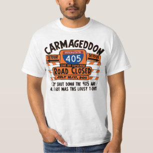 Carmageddon - 405 - Road Closed T-Shirt