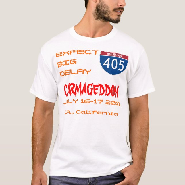 CARMAGEDDON, July 16-17 2011, L.A. CA T-Shirt (Front)