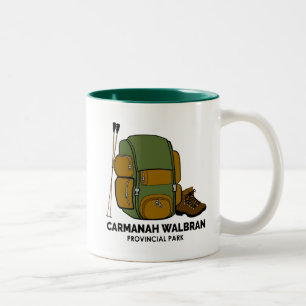 Carmanah Walbran Provincial Park Backpack Two-Tone Coffee Mug